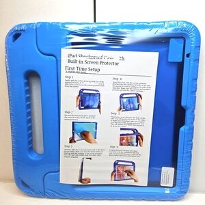 Blue Shockproof Tablet Case with Screen Protector
